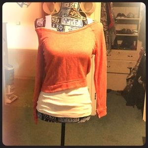 Off the shoulder shirt